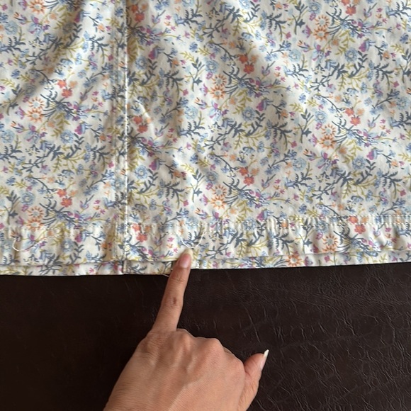 J.Jill Live in Chino Floral mini Skirt - Picture 9 of 9